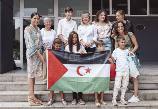 O Concello de Ribeira recibe aos nenos saharauis do programa Vacacións en Paz